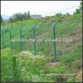 galvanized +PVC coated weld fence netting/profassional fence panel